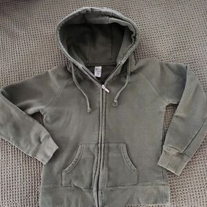 Vintage "Live to Surf" Tofino, BC Hoodie - Green - Women's Small